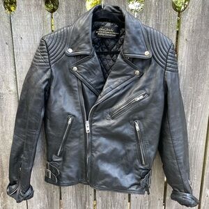 Vintage 80s Hein Gericke Harley-Davidson leather jacket